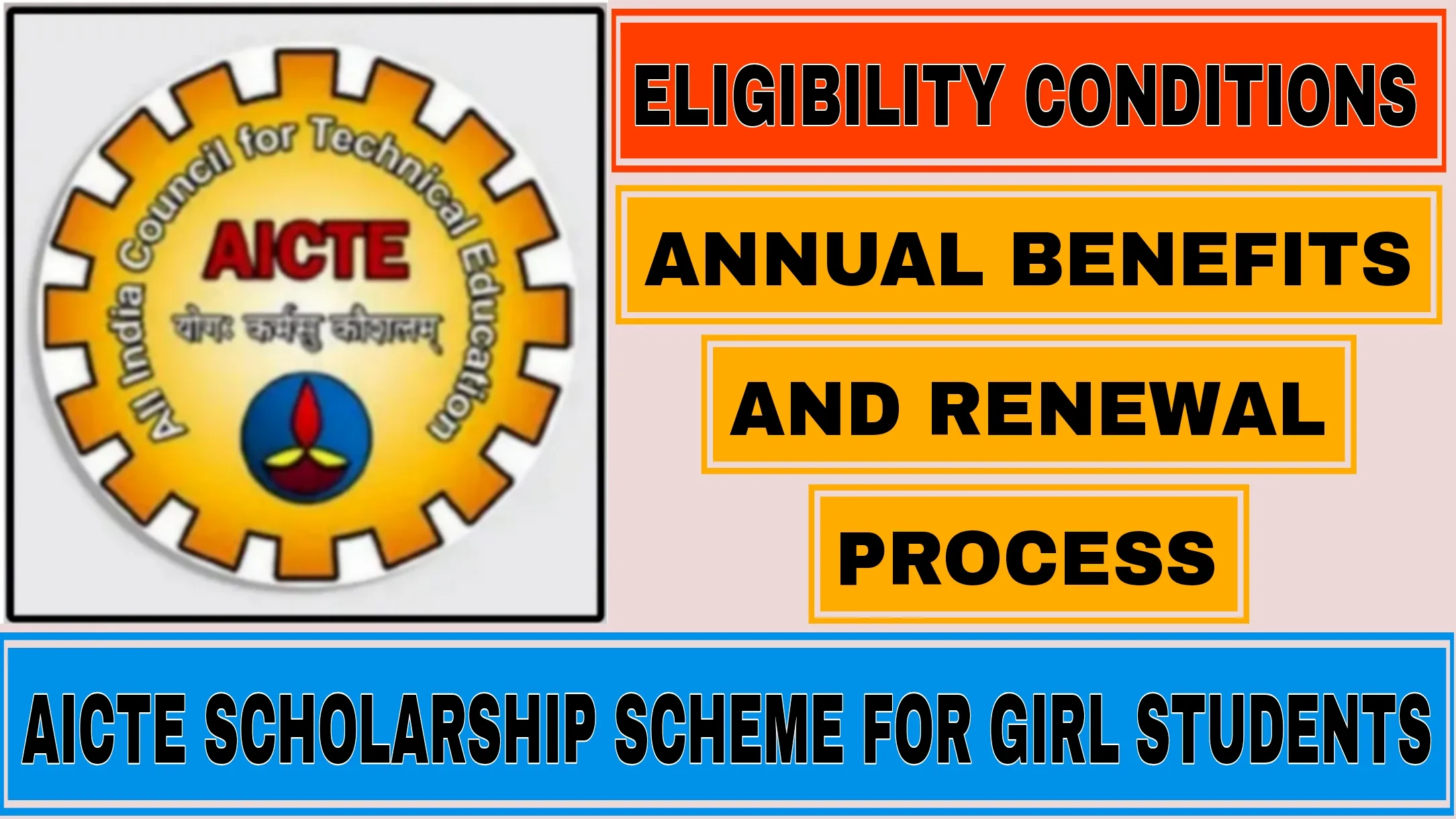AICTE Scholarship Scheme For Girl Students