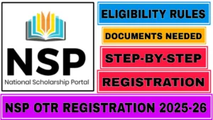 NSP OTR Registration 2025-26